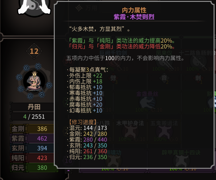 太吾绘卷mod太吾学社更多信息modv0086修复红字bug功法蛐蛐武器内力修