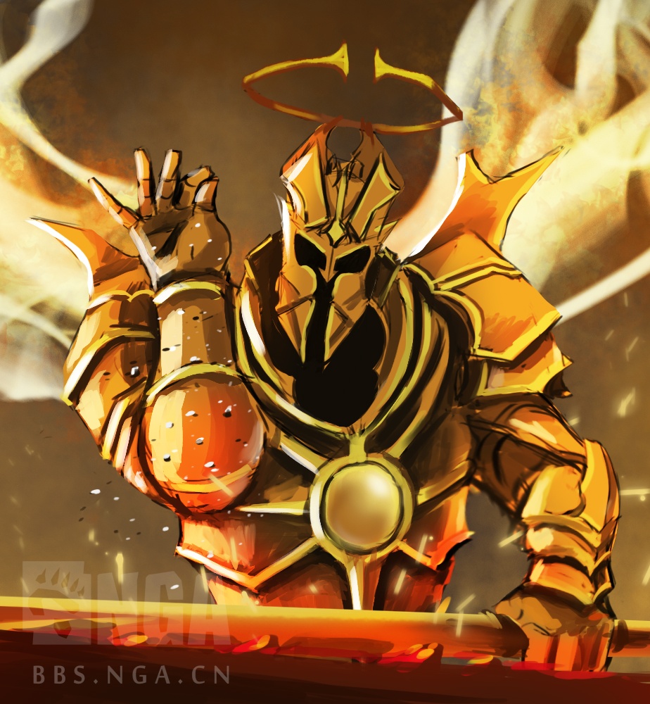 测试服玩了一天脑海中只有这个画面烤串大天使英普瑞斯