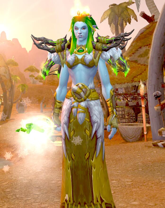 第一次玩皮甲吓到自己了求一套女巨魔幻化蟹蟹