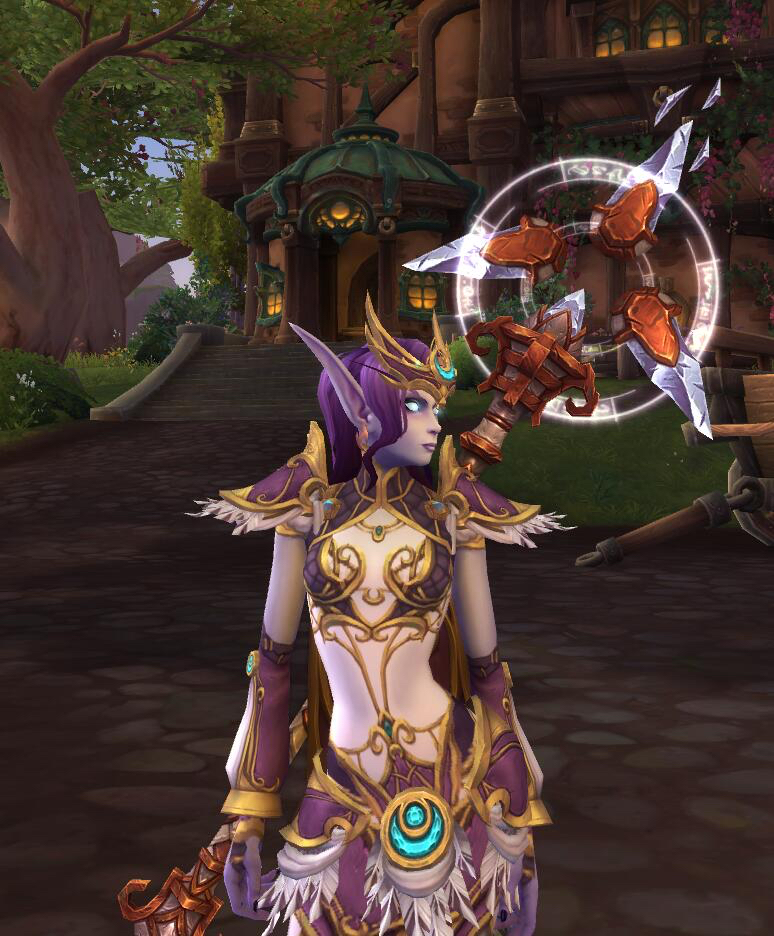 虚空精灵配黑海岸布甲真好看