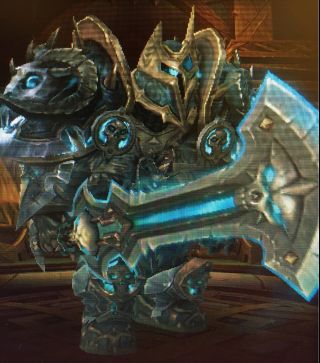 暗夜要塞dk那一套鞋子贴图有明显bug啊