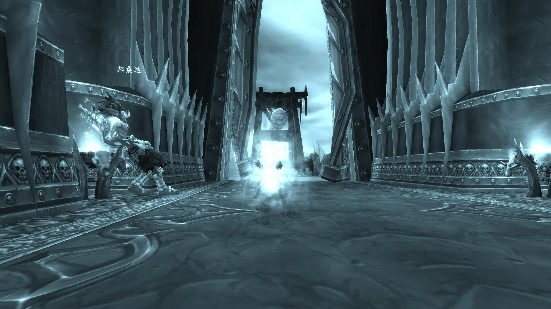 为什么邦桑迪出现在冰冠堡垒门口?