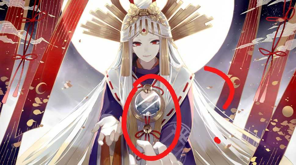 sp御馔津的镜子里是谁