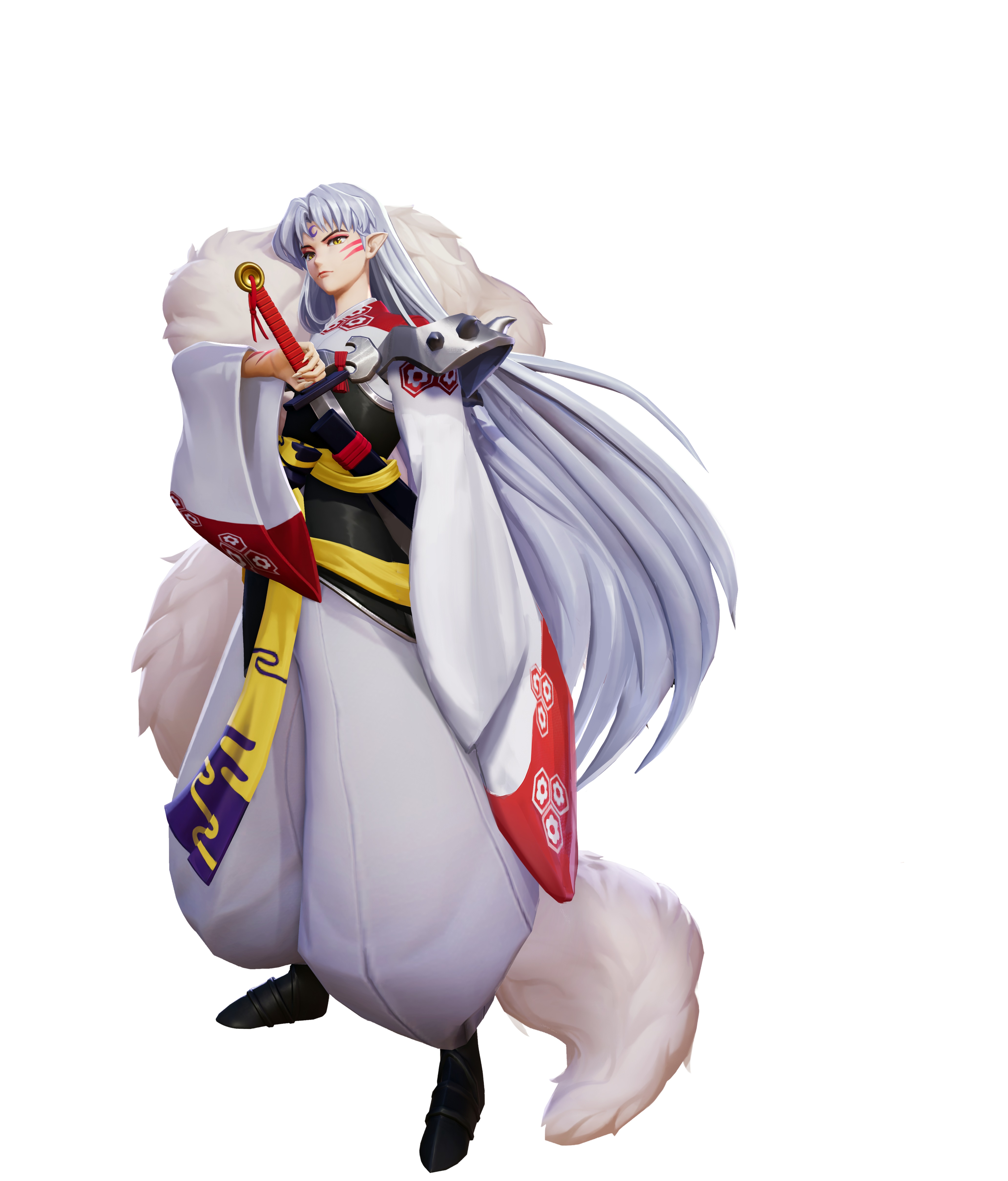 手机 网页游戏综合讨论 阴阳师 决战!平安京 [搬运]式神高模渲染图