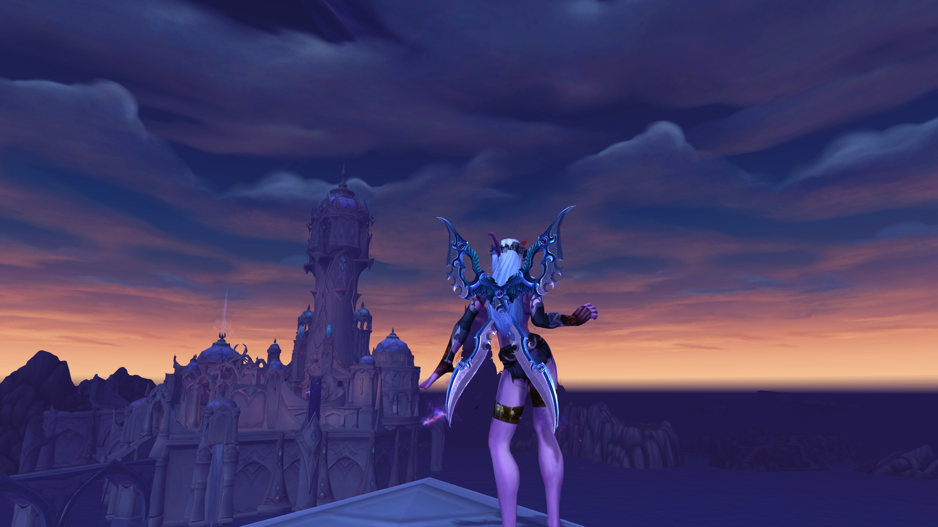 皮甲dh花环幻化花丛中的黑蝴蝶