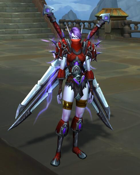 有没有啥好看的盗贼幻化搭配啊 做出了风剑外观不知道怎么搭配了