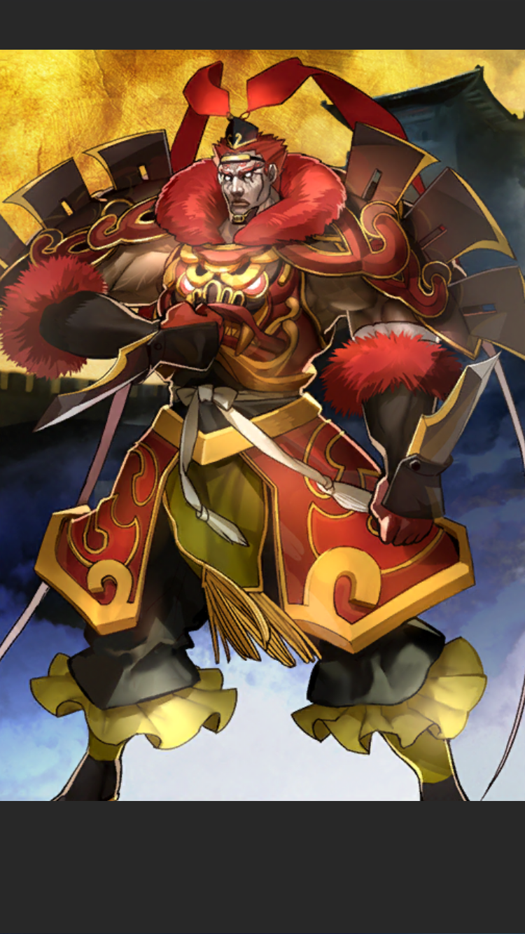 [艺术审美e-] 吕布的立绘是不是有点奇怪的?