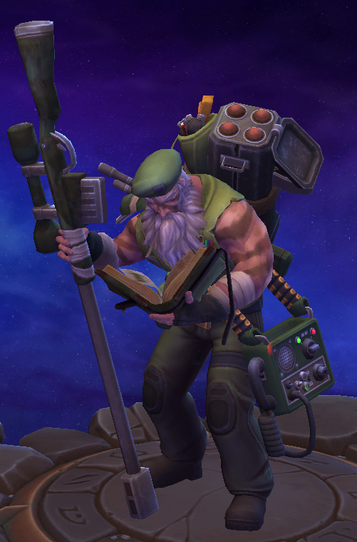 最强的狙击手: 年迈史泰龙,卖药骚老头 ;近战弓兵,枪托敲人[s:ac