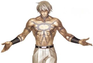 觉得阿修对于拳皇系列就像是个外人一样