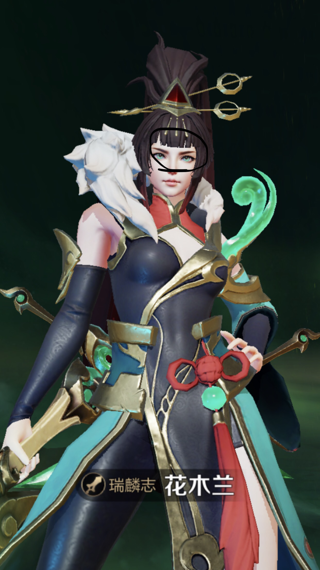 木兰的皮肤有关