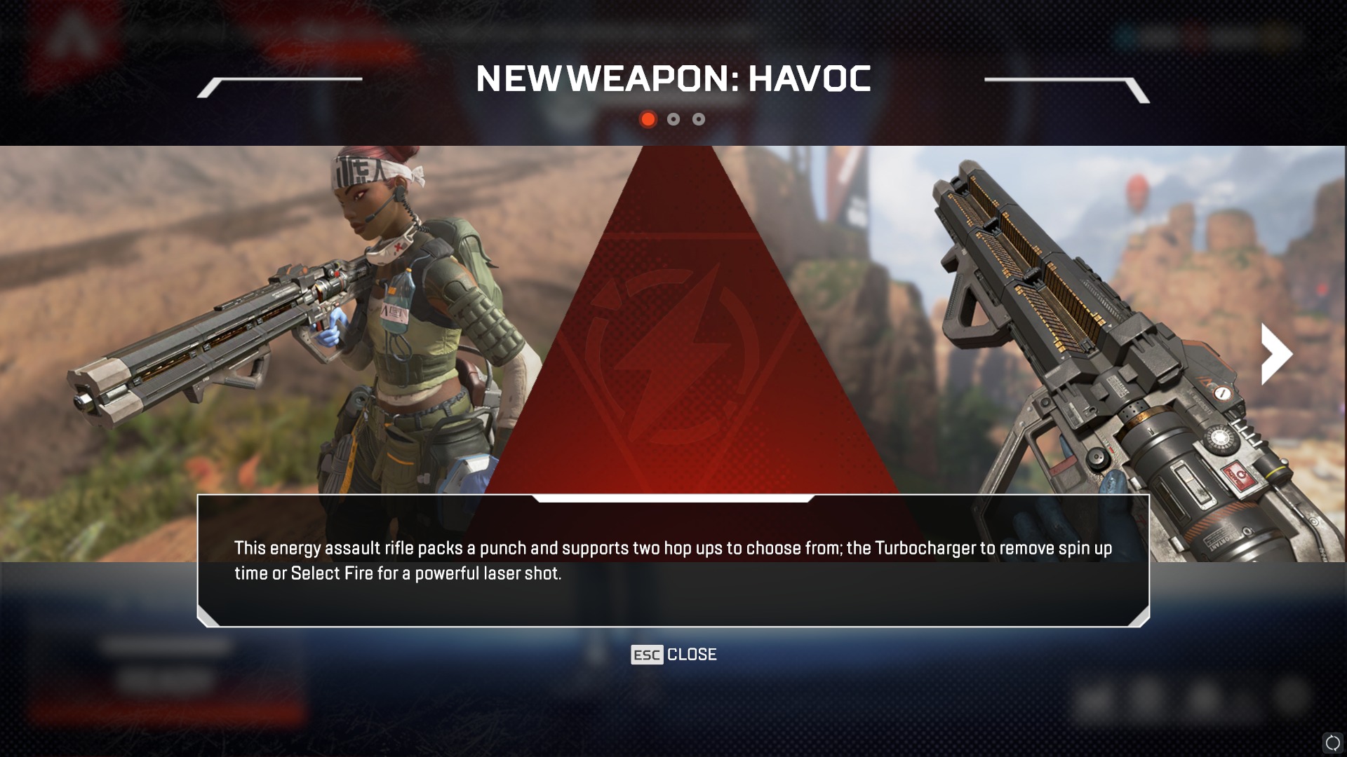 更新哈沃克步枪已实装