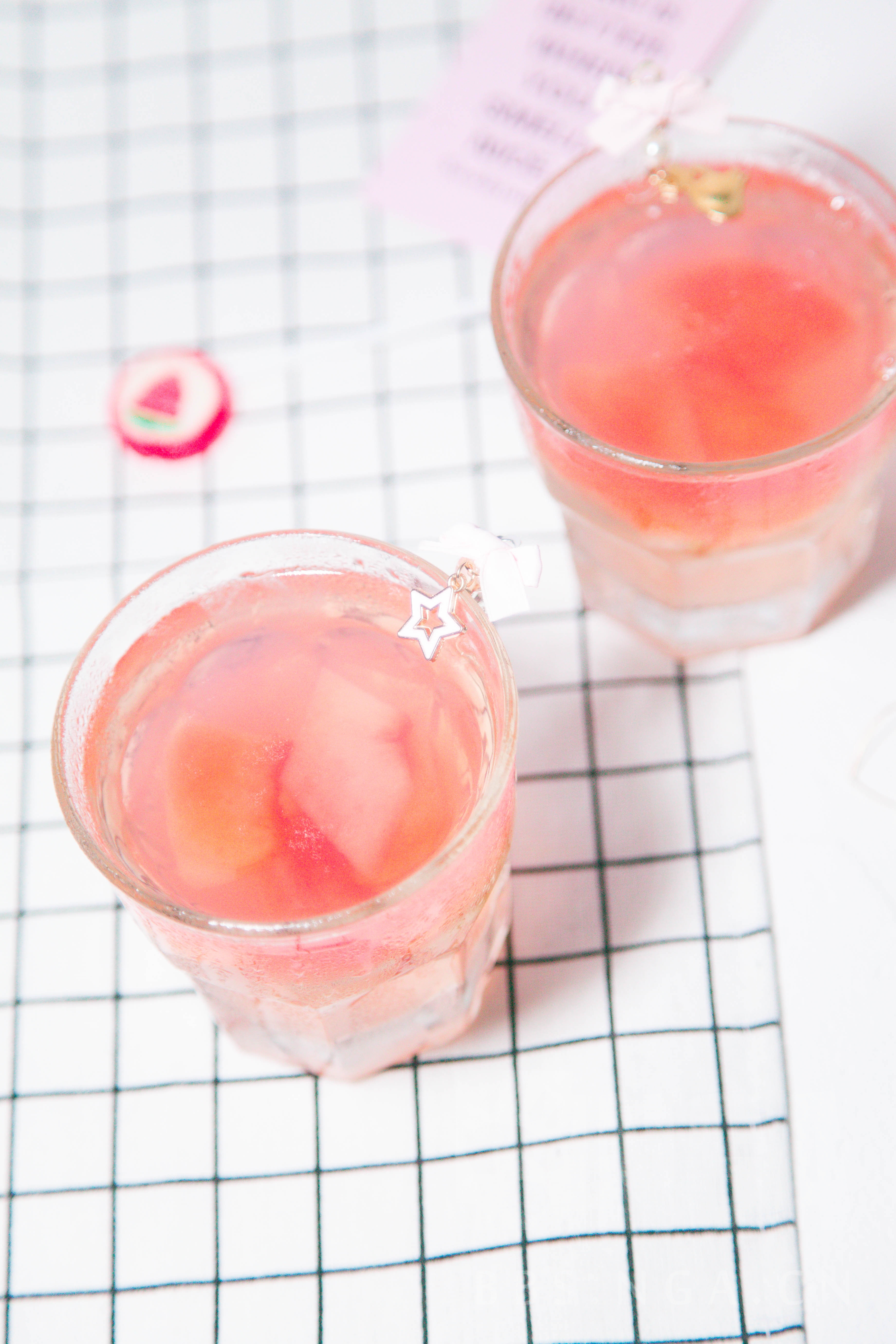 春天的诗高颜值蜜桃布丁