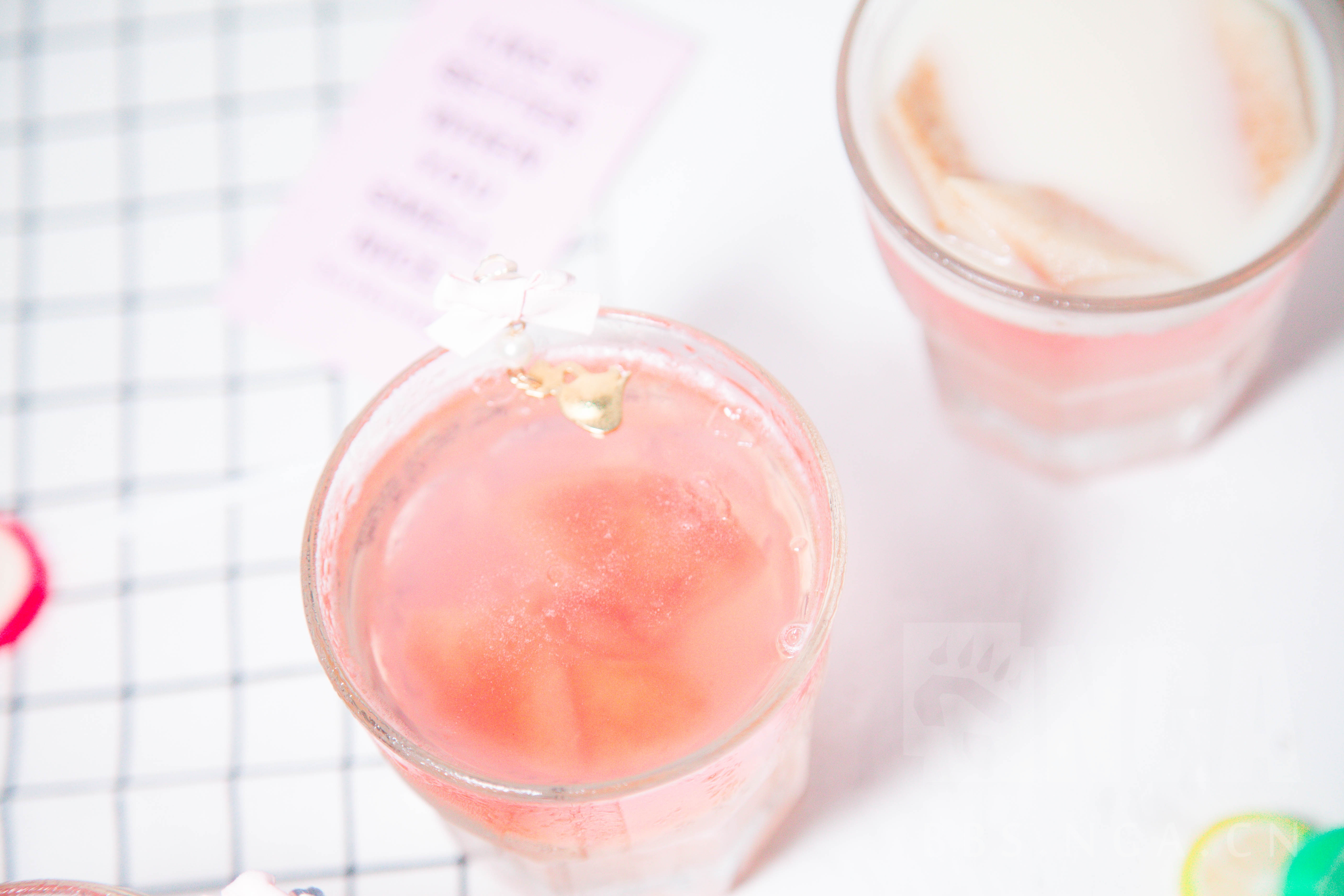 春天的诗高颜值蜜桃布丁