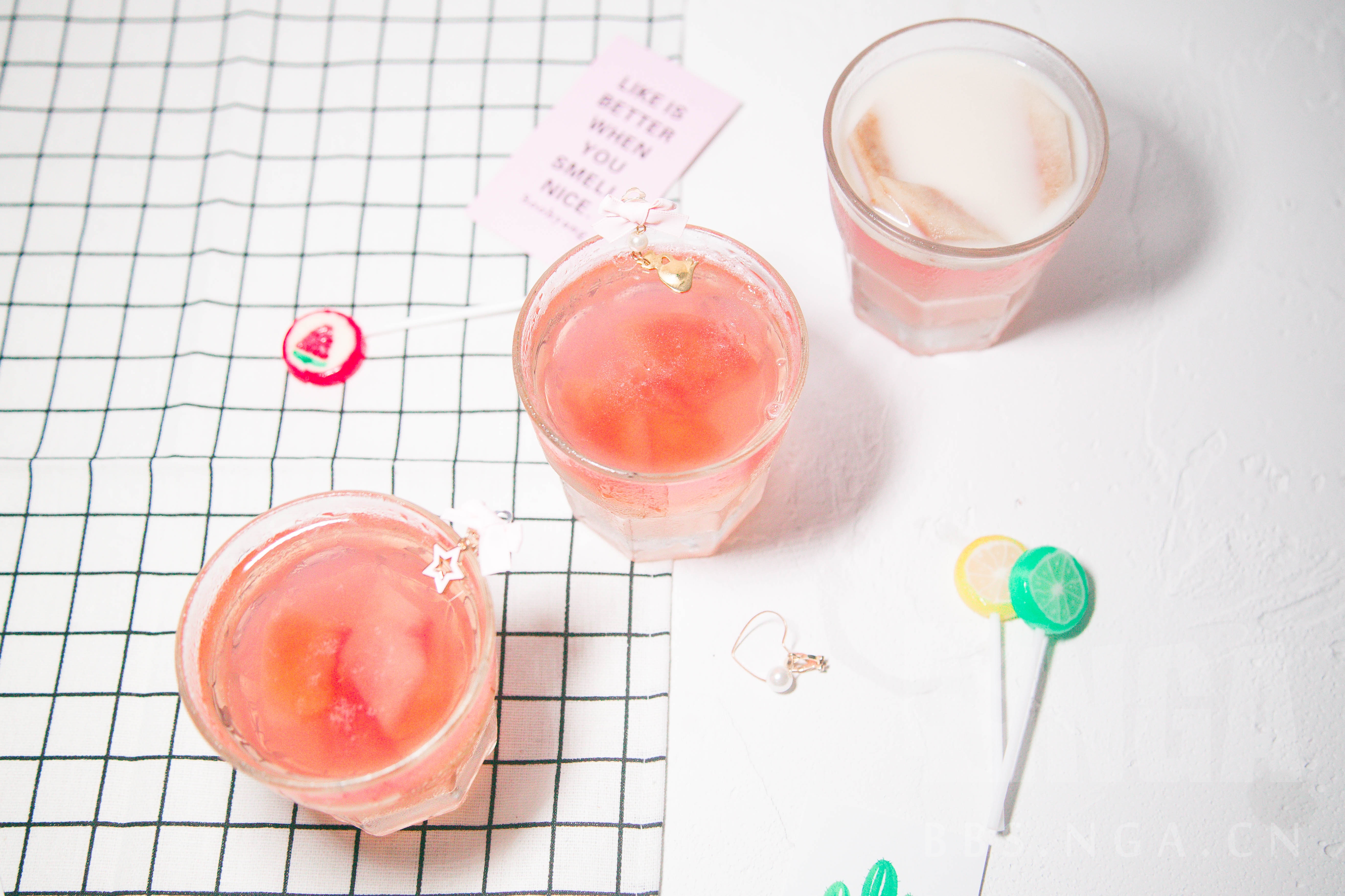 春天的诗高颜值蜜桃布丁