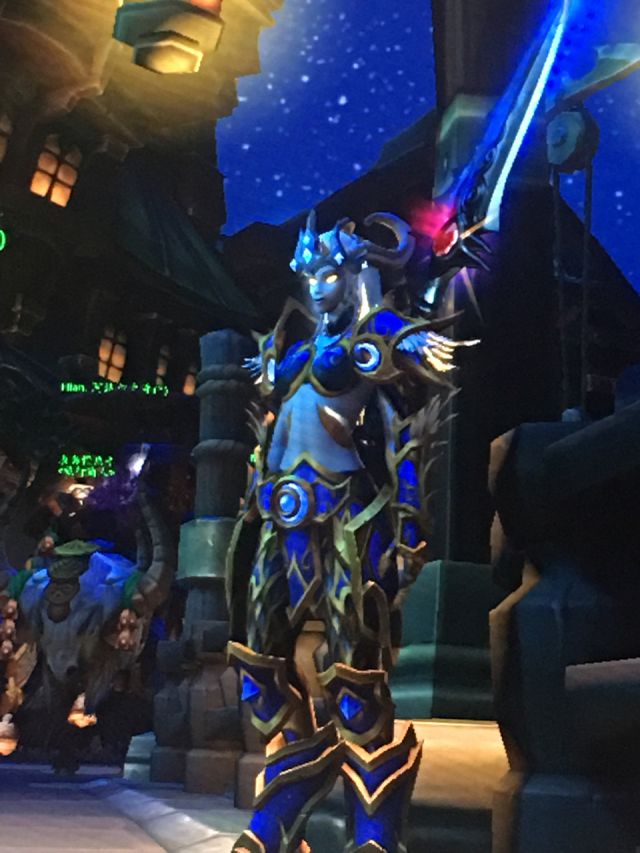 求女光德板甲蓝色或者金色幻化