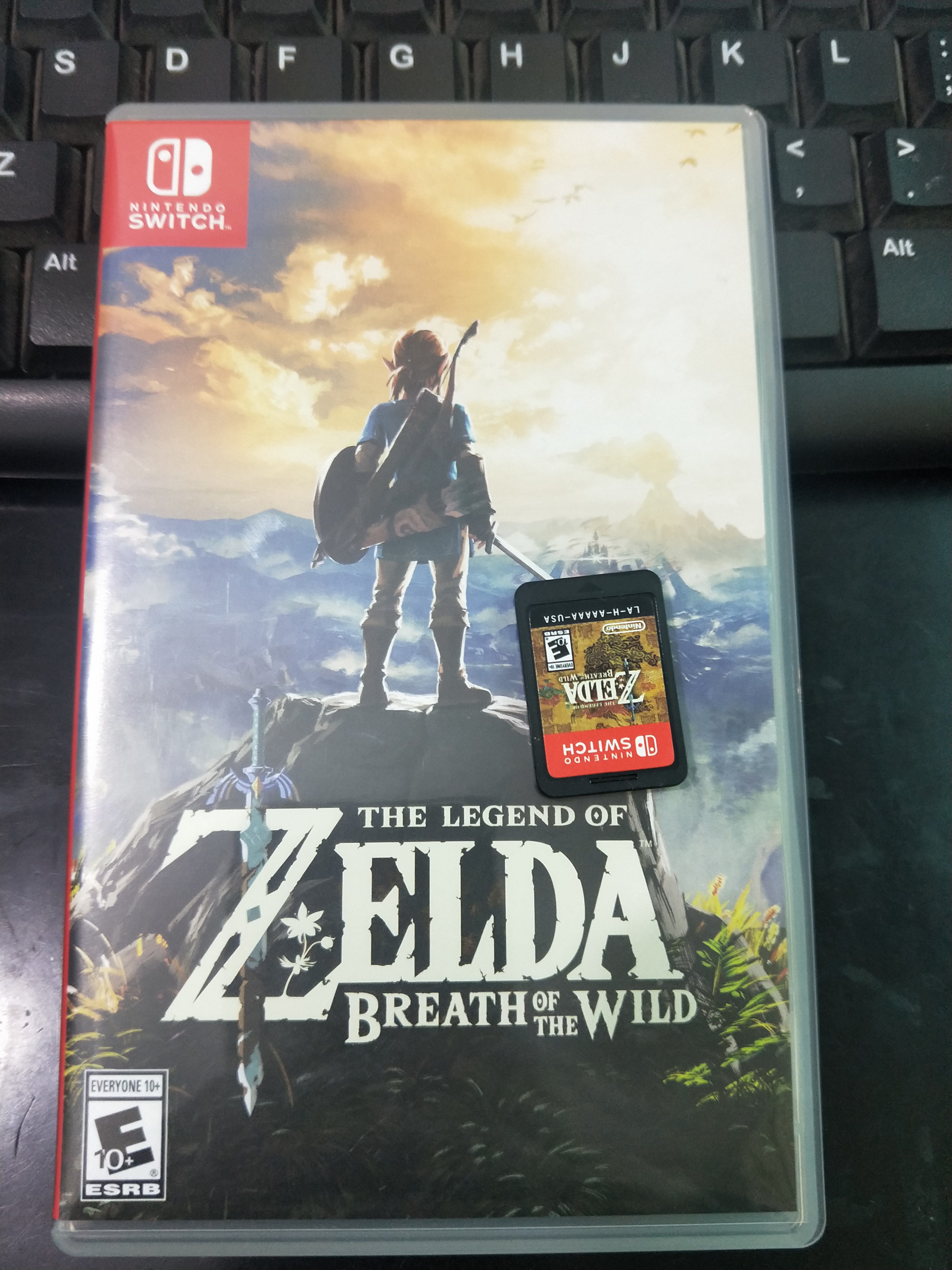 二手游戏出一个买重的塞尔达荒野之息卡带