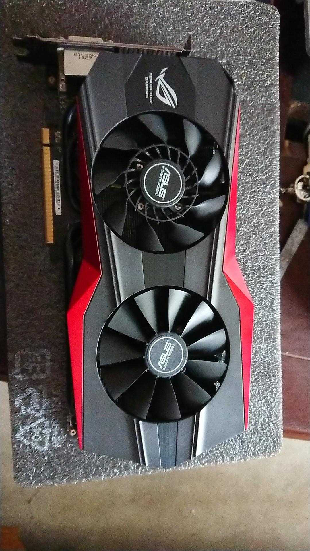 电脑硬件出一张玩家国度rogr9290x4g