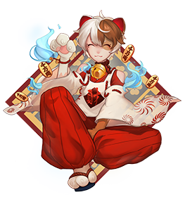 手机 网页游戏综合讨论 阴阳师 有大佬有高清的招财猫的图片吗?