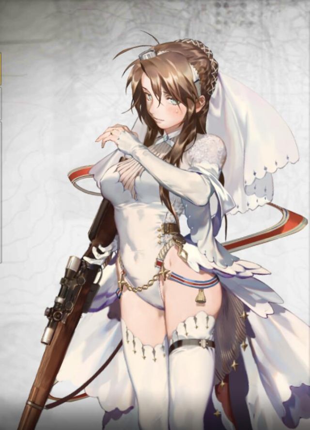 手机 网页游戏综合讨论 少女前线-16lab研究院 [微博拌匀] 婚纱池皮肤