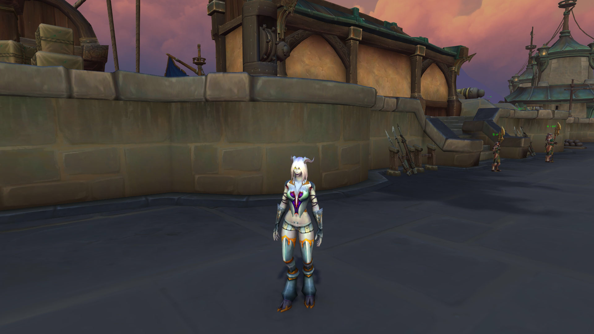 求女光德板甲蓝色或者金色幻化