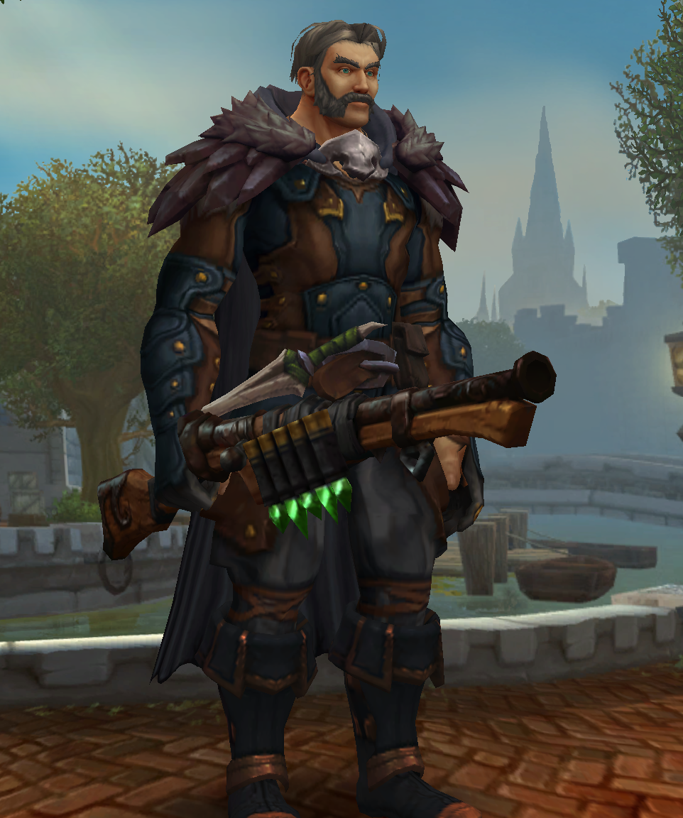 求个写实风格的人类猎人幻化