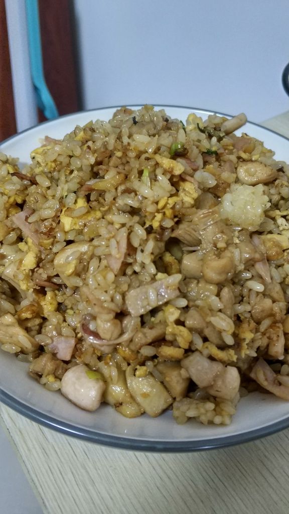 蛋炒饭黑暗料理图片