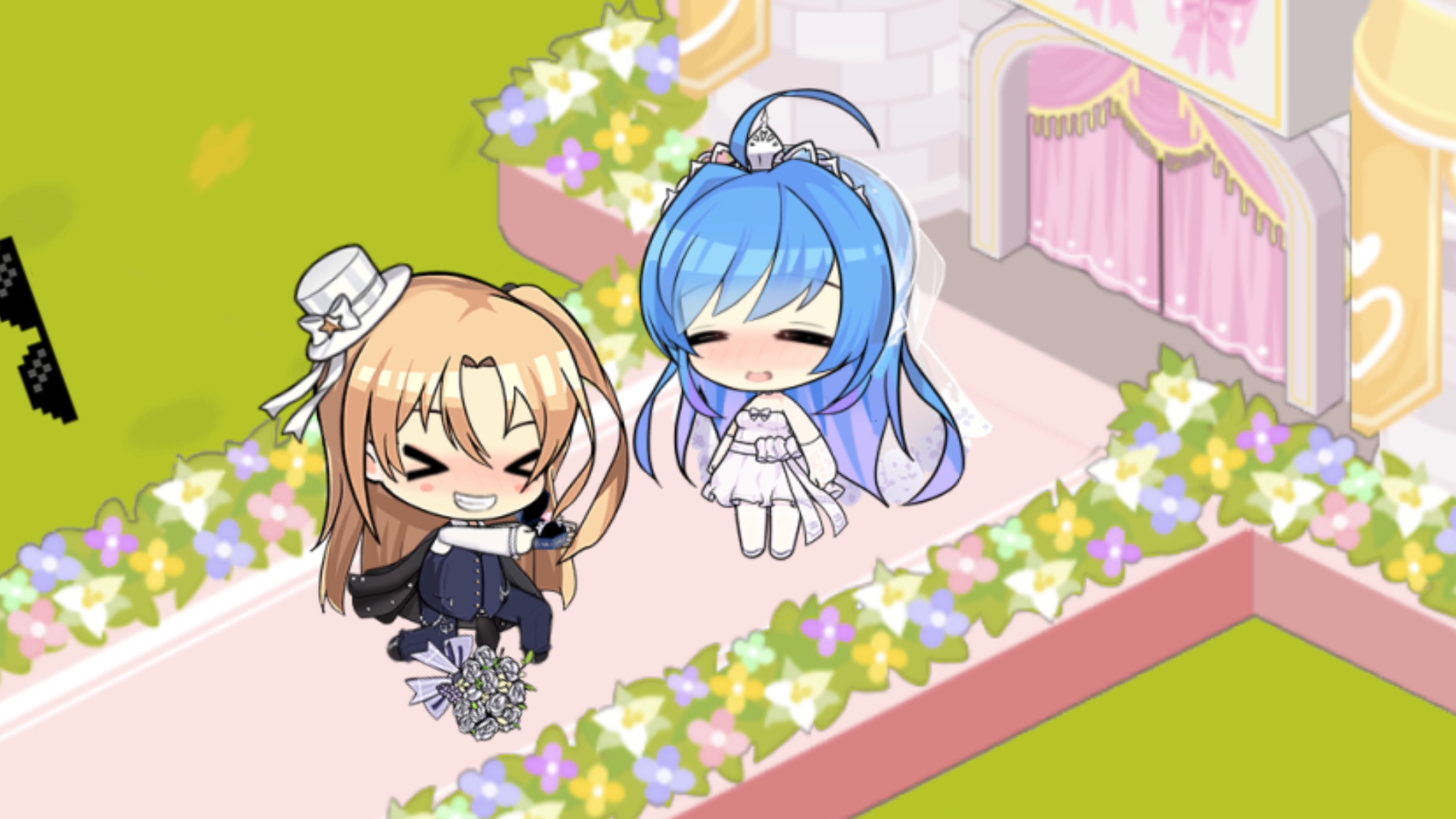 [闲聊杂谈] 做了个克爹海妈走向婚姻的殿堂