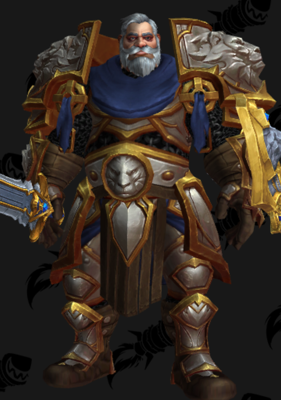 库国人狮子头板甲