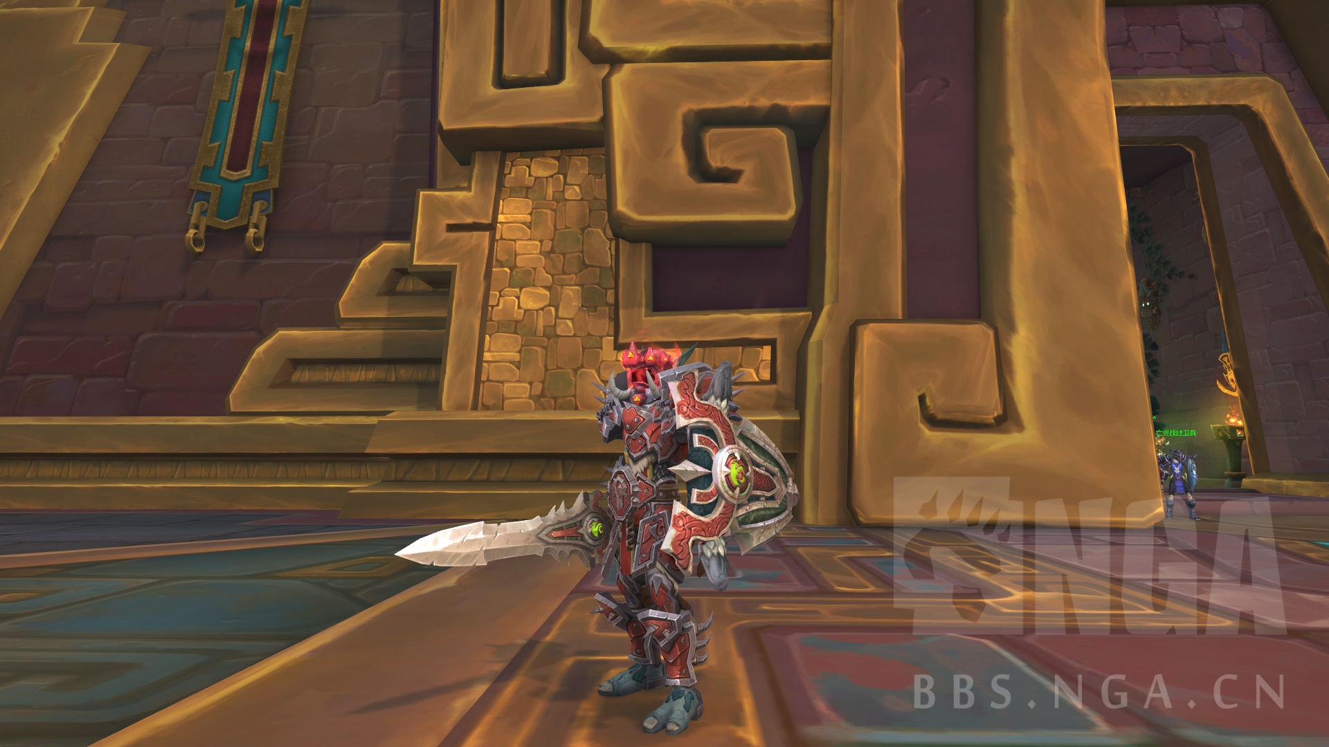 板甲两套赞达拉巨魔战士幻化