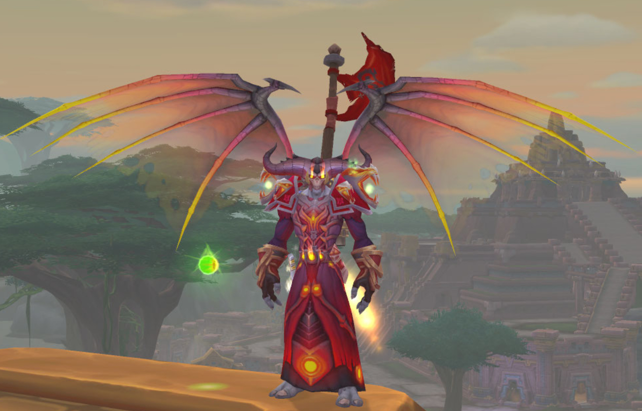 巨魔新种族的布甲幻化真是有点