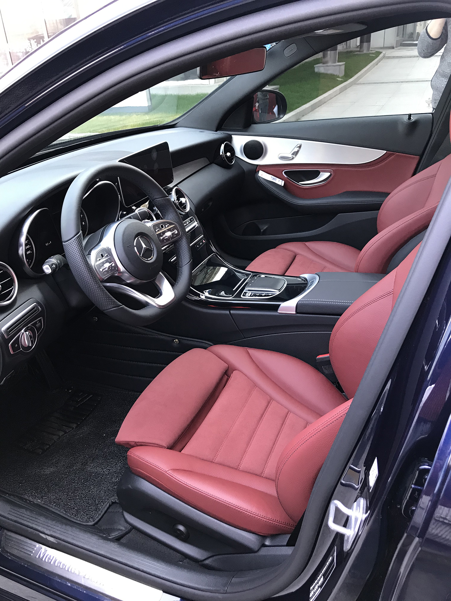 [车版专栏-提车作业] 2019奔驰c260标轴钙蓝简单提车作业,防一血防