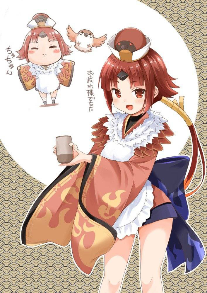 求一张红阎魔骑马的图