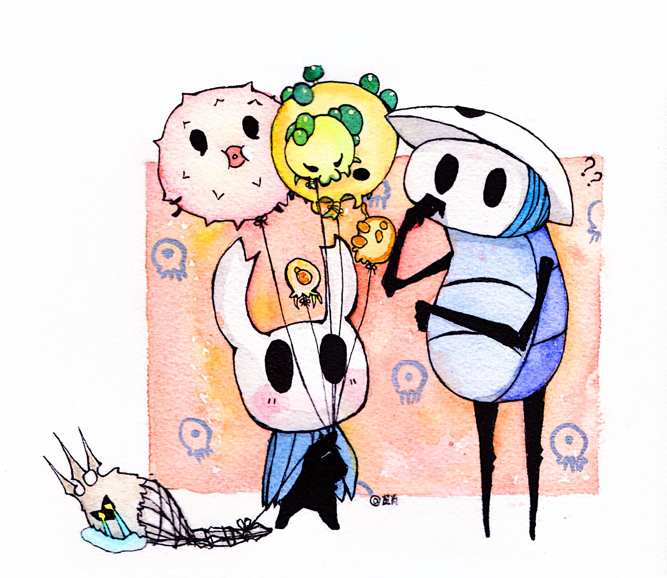 更新空洞骑士手绘求新脑洞