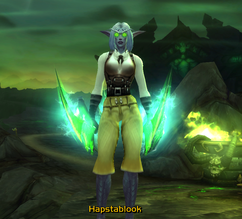 暗夜精灵泰兰德皮肤幻化