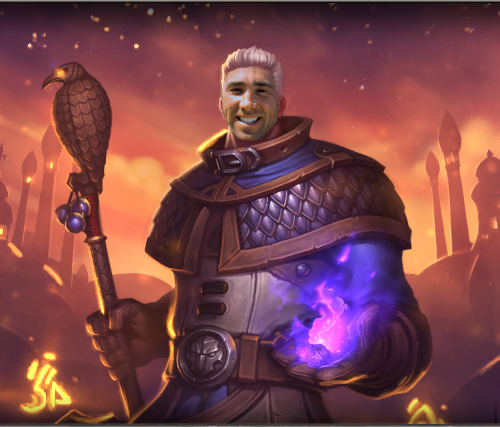 卡德加这张卡有一种简洁的美感