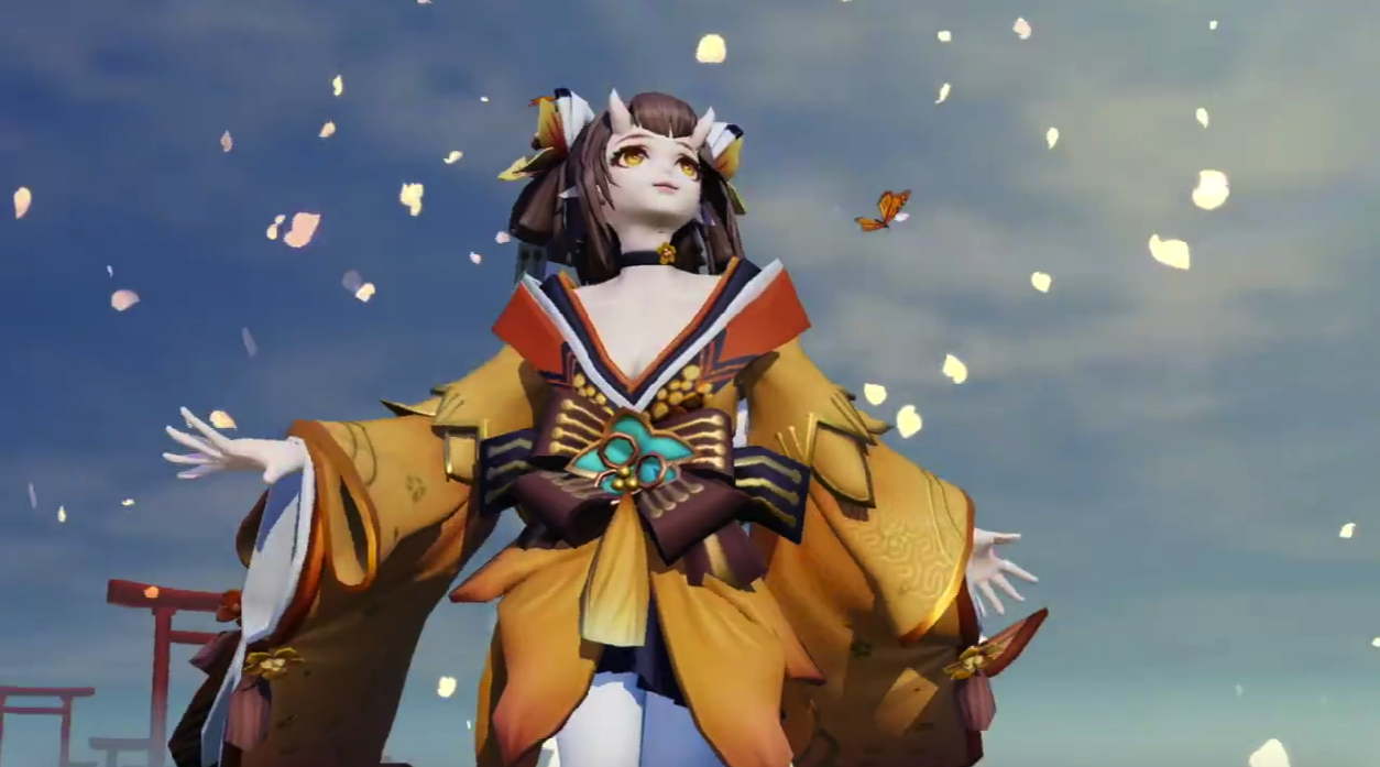 搬运桃花妖珍藏皮肤清香摇影建模特效预览