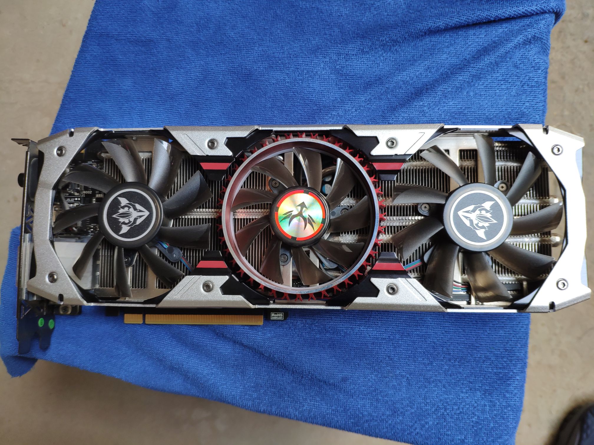 电脑硬件出七彩虹1080ad一张已出