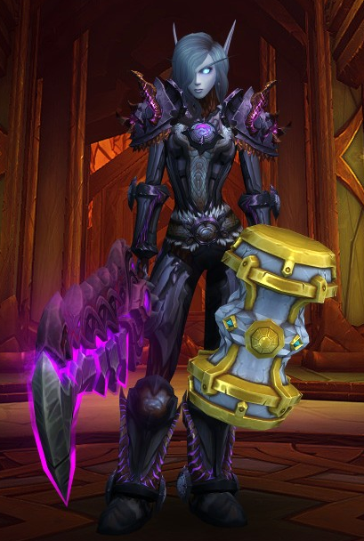 有没有虚空精灵战士的一些板甲幻化?想看看效果