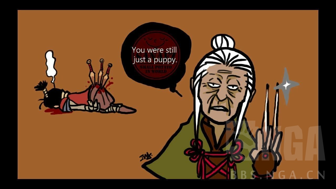 只狼的奇妙梗图图多慎点