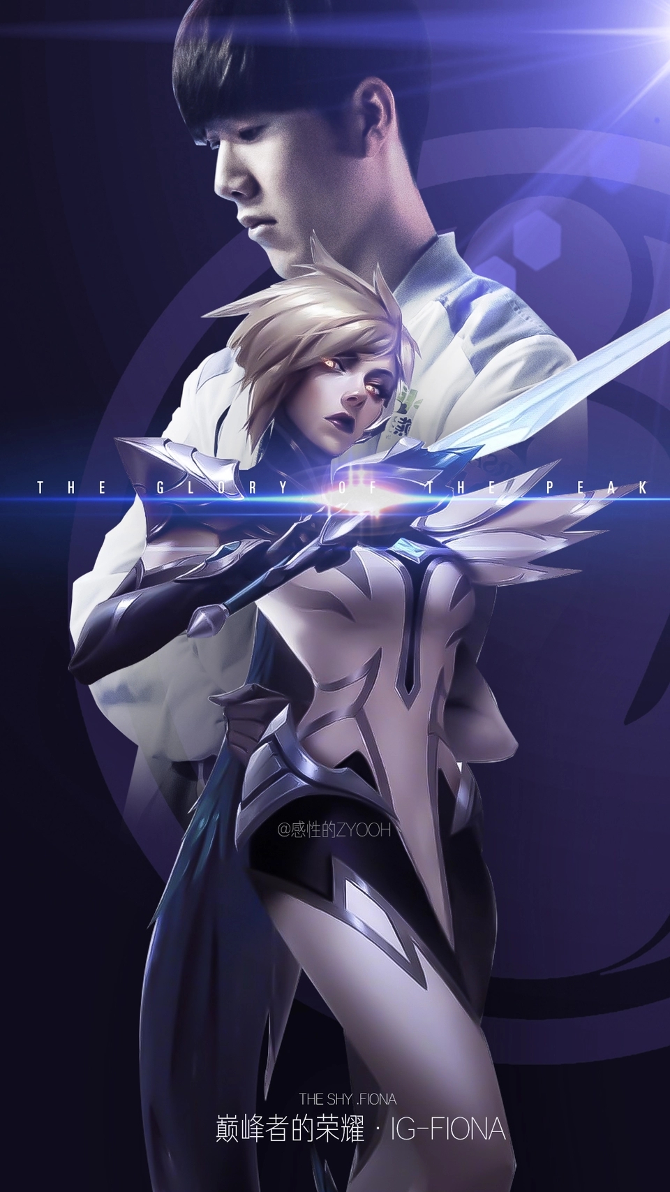 theshy剑姬阿水卡莎rooike乐芙兰壁纸