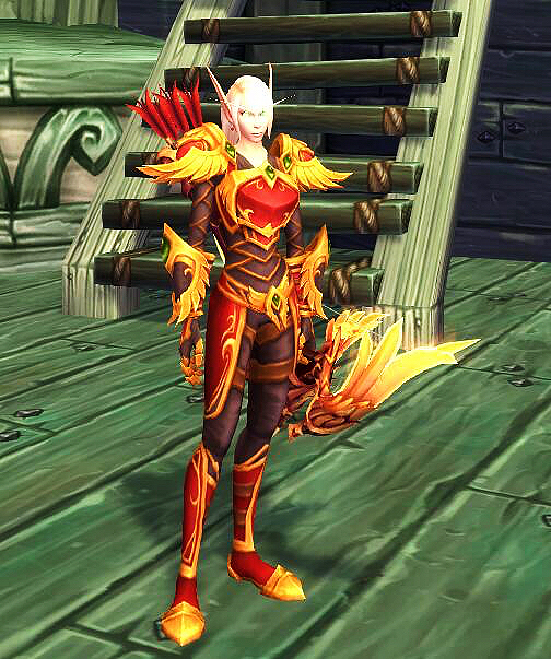 想讨论一下血精灵和虚空精灵的传承护甲