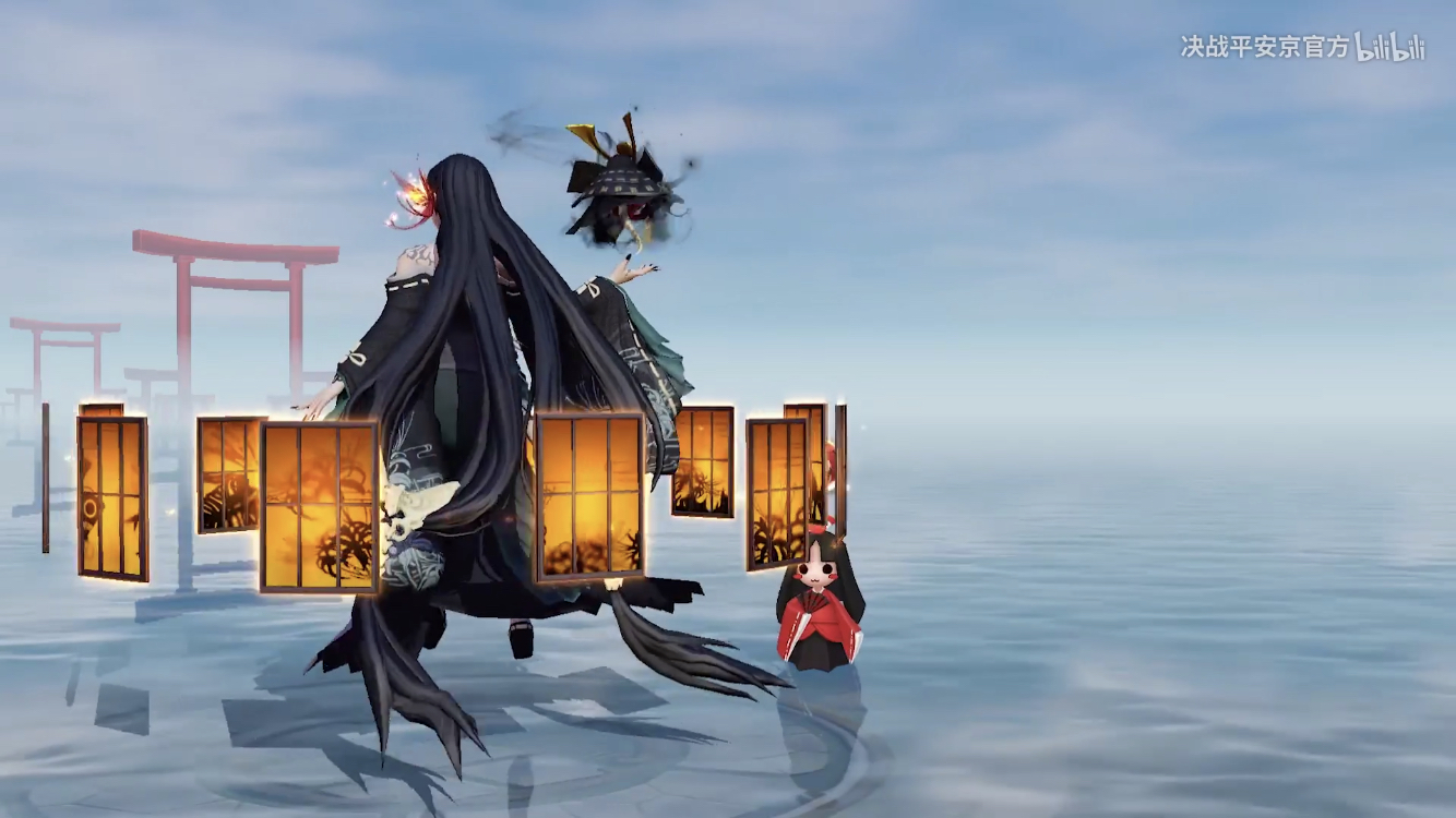 搬运彼岸花应援皮三途业火建模特效预览30图杀猫