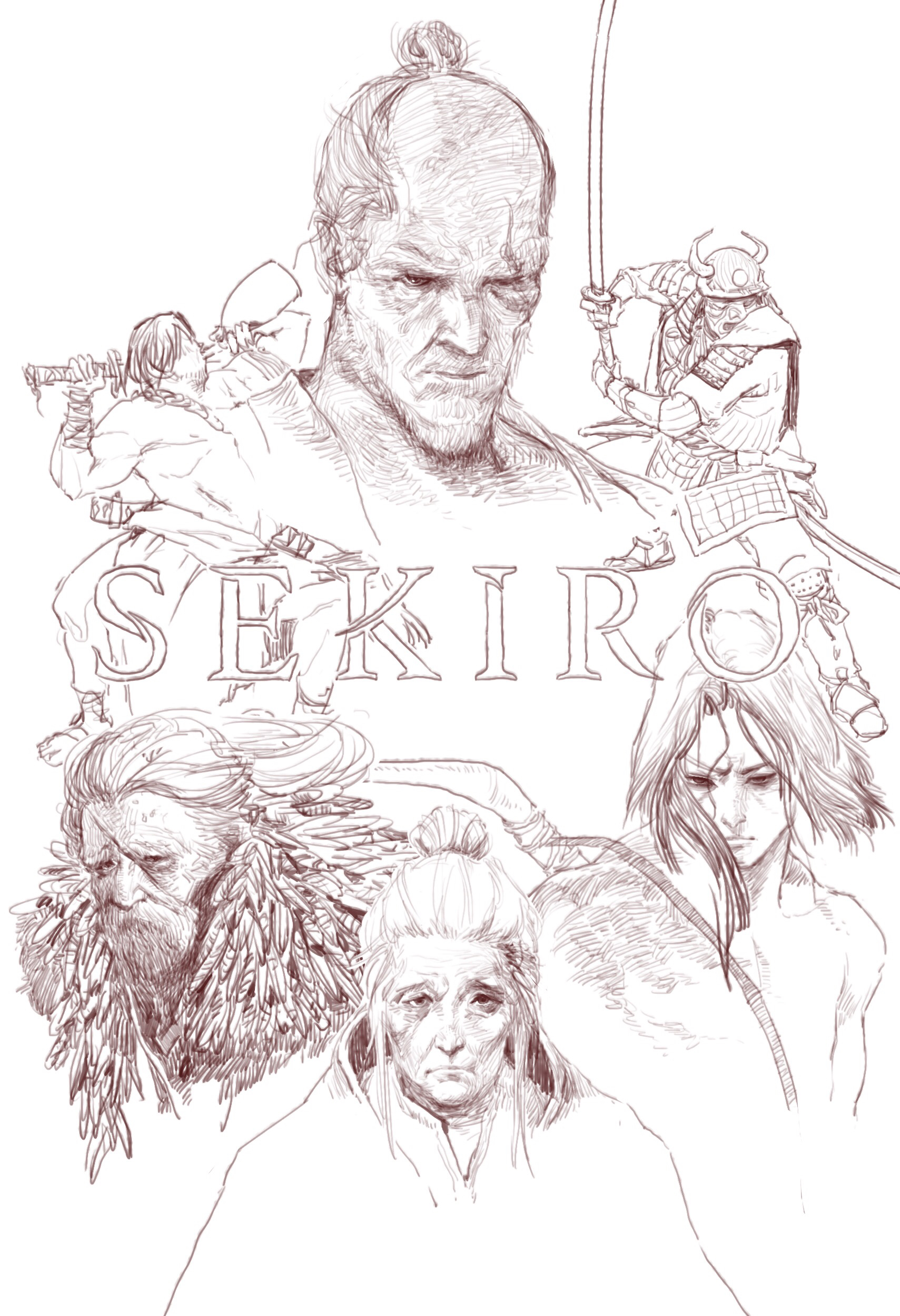 艺术审美a放过手机内存单开个图楼搜集只狼主题美图