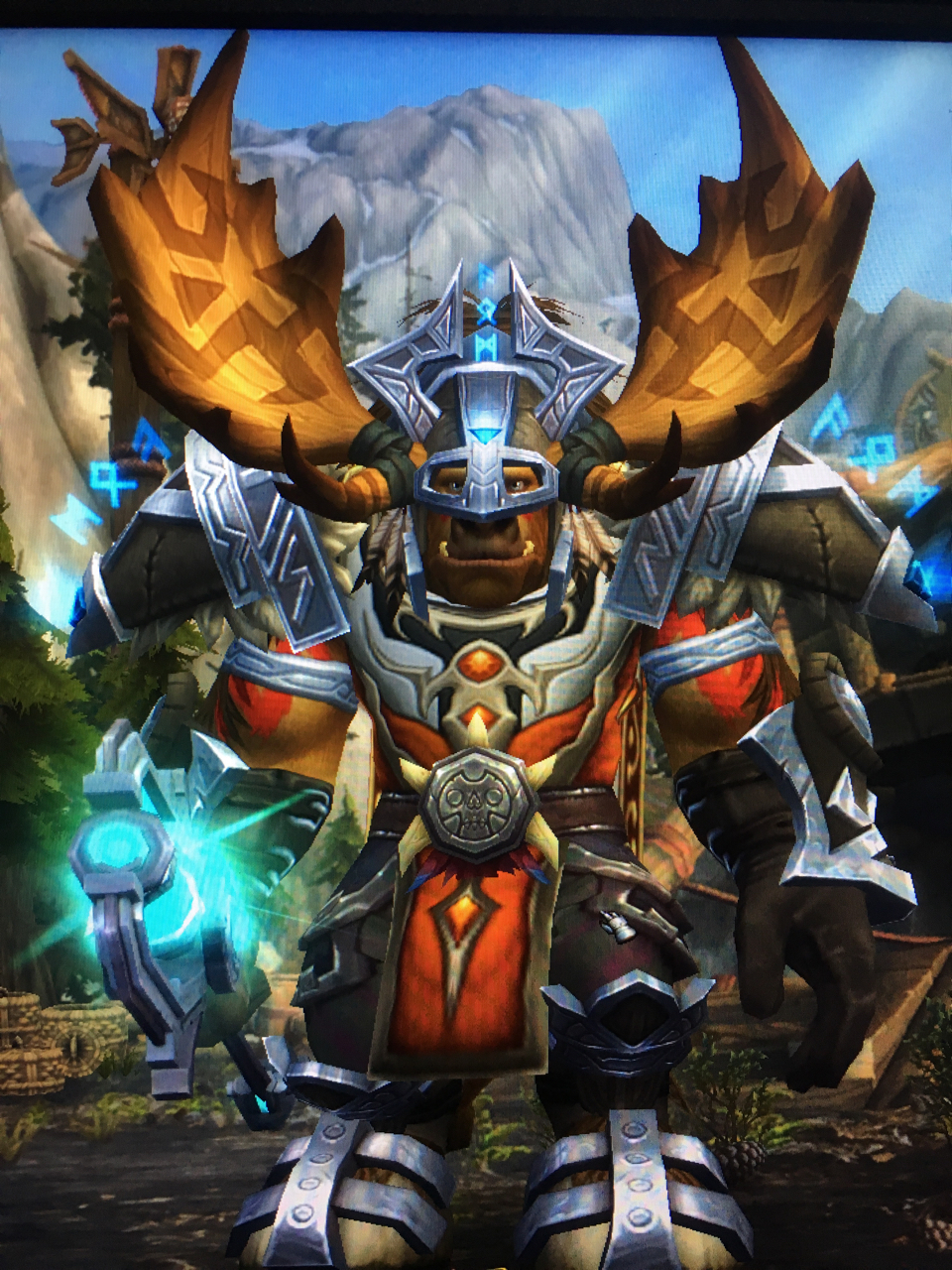 少见的牛头穿鞋幻化