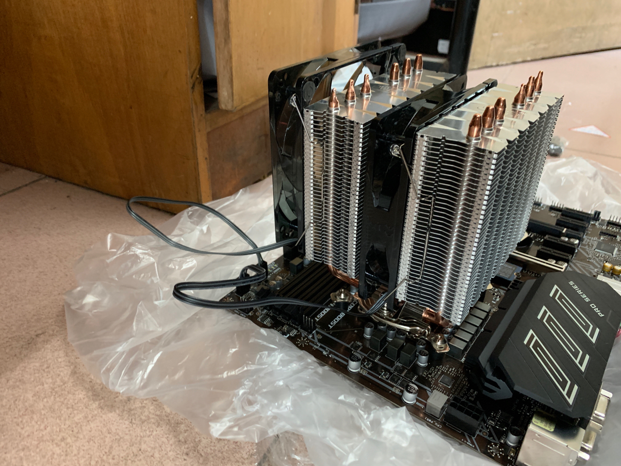 大霜塔这样装可以吗