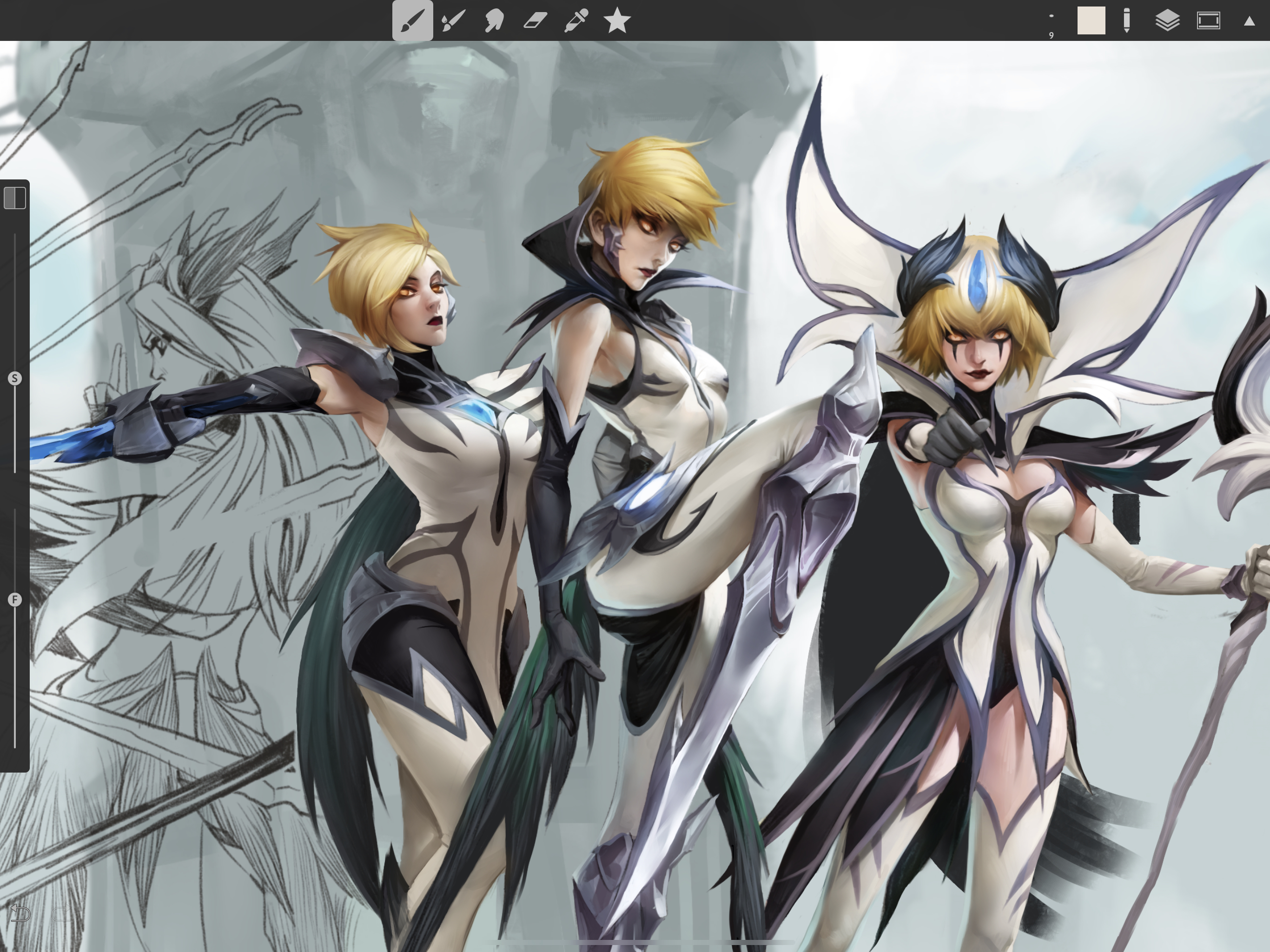 ig冠军皮肤相关更新一些进度图