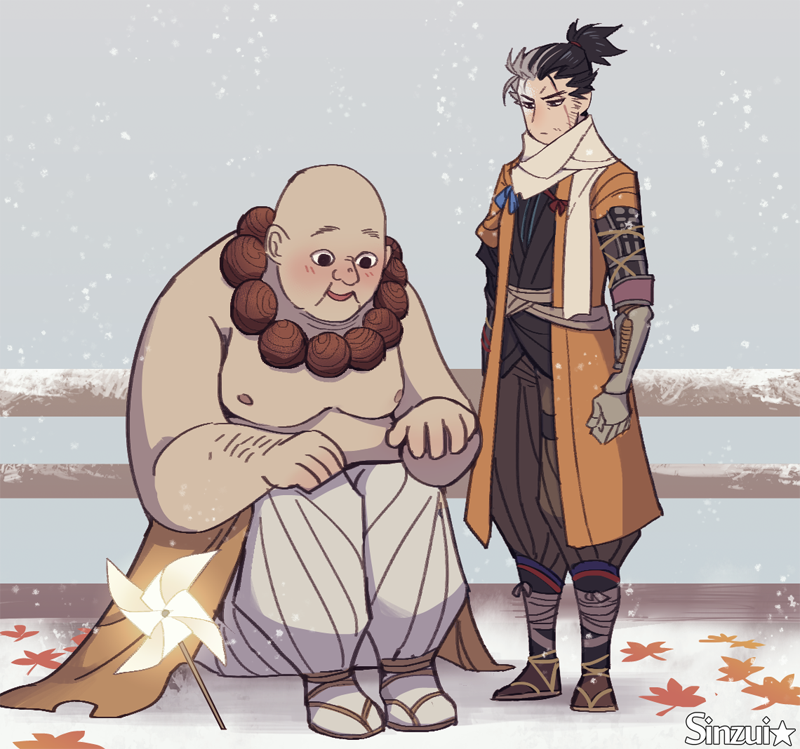 含剧透同人p站上看到的过于可爱的只狼同人作者芯蕊