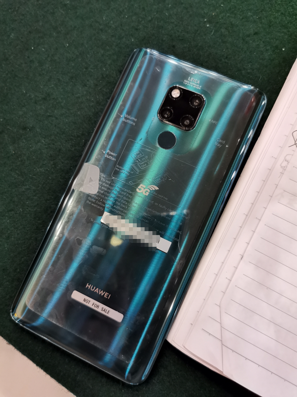 华为mate20x5g版本真机