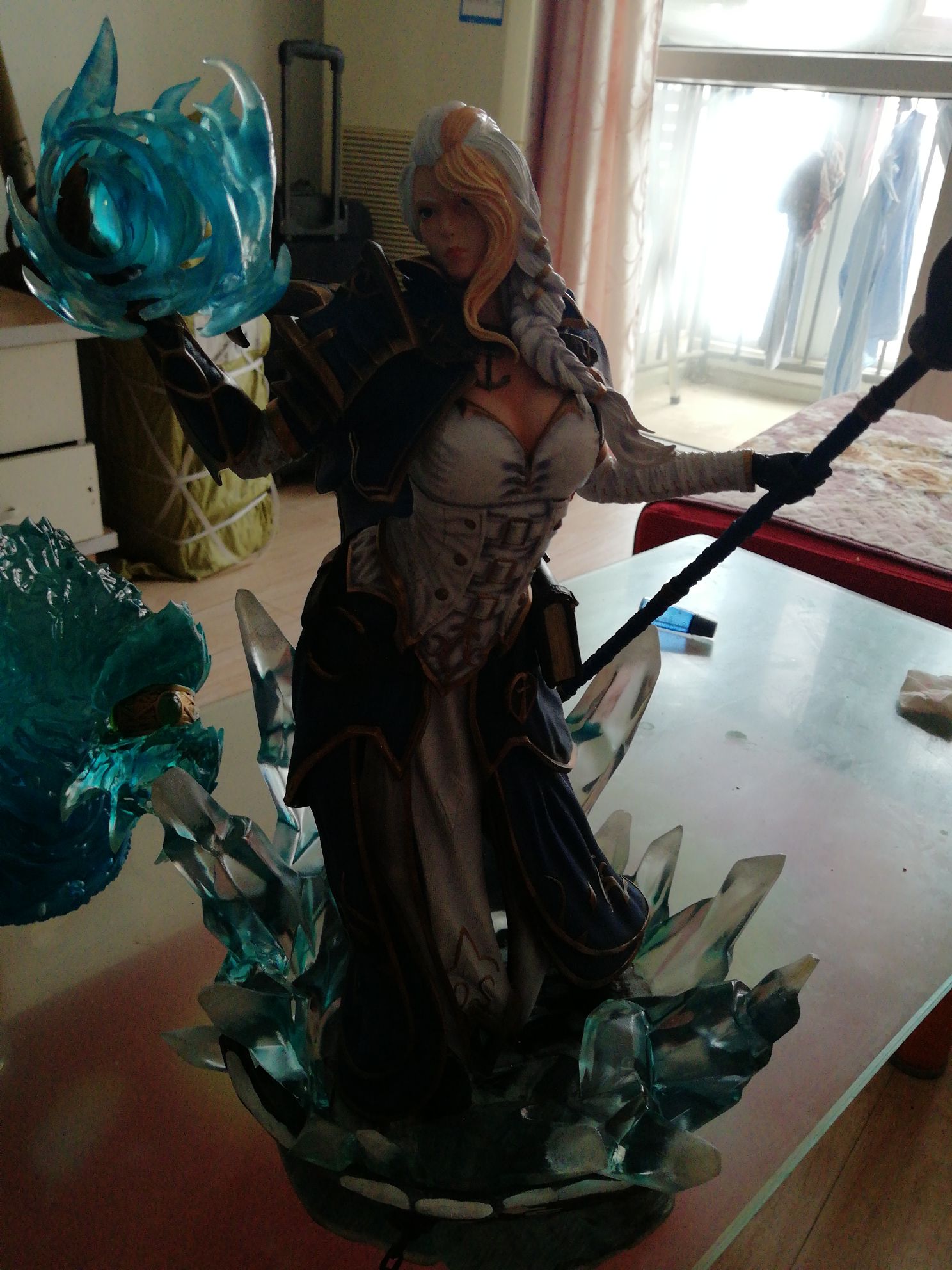 从此我就是海的女婿了吉安娜的手办送到啦