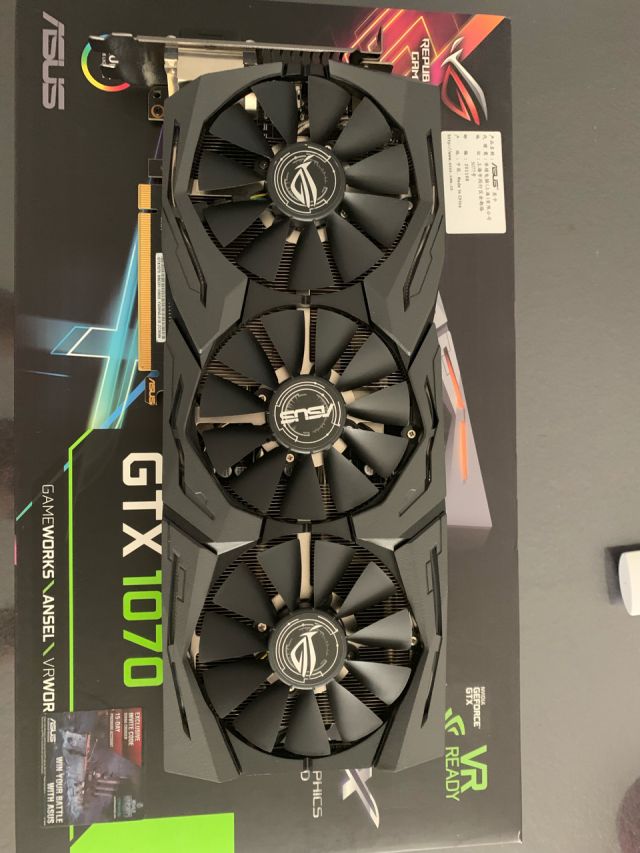 [显卡]华硕gtx 1070 o8g
